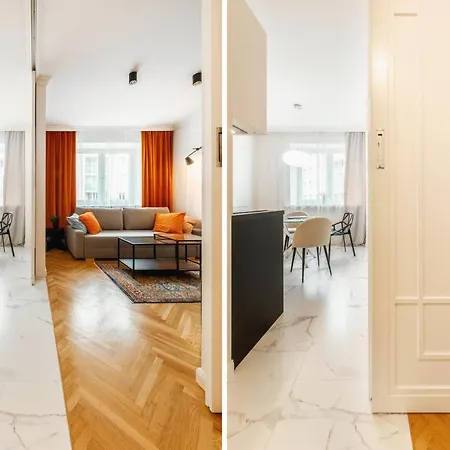 Nowolipki - W Centrum - 55m2, Szybkie Wi-fi & Tv *